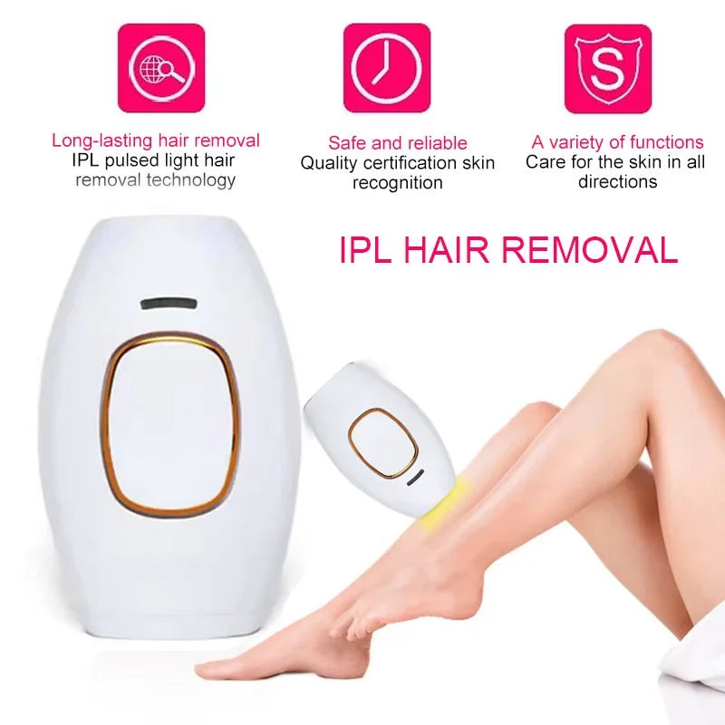 Pulse IPL Women's Epilator Body Pussy Bikini Laser Pulse Hair Removal Shaver Home Equipment R Epilator 500,000 Flashes