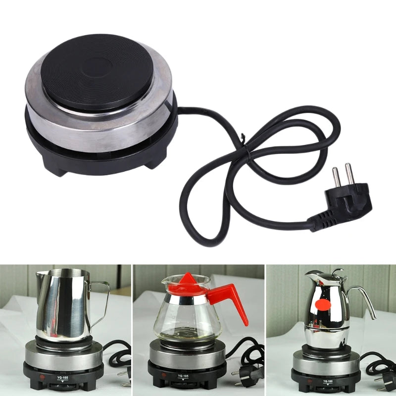 220V 500W Electric Mini Stove Hot Plate Multifunction Cooking Coffee Heater New Drop Shipping