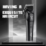 Kemei KM-1858 10W Barber Professional Electric Hair Clipper DLC Blade Trimmer Cordless USB Charging Rechargeable Hair Clippers