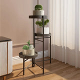 GS002-Jiangkun-365-SP-Compact Outdoor Plant Shelf - Ideal for small outdoor spaces like balconies or decks