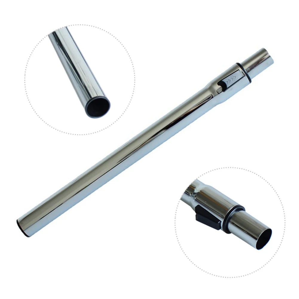 Telescopic Tube Vacuum Cleaner Tube Chrome Suitable For All Common Vacuum Cleaners 32mm Universally Telescopic Aspirator Tube