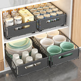 Kitchen Storage Rack Pull Out Cabinet Organizer Slide Drawer Storage Tray Seasoning Bottle Spice Storage Rack Kitchen Organizer