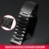 stainless steel bracelet for diesel DZ4318 DZ4323 DZ4283 DZ4309 26mm watch band curved end solid metal watchband