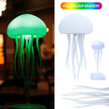 Rechanging Table Night Light Color Changing Atmosphere Light Birthday Christmas Gift Voice Control Dancing Jellyfish Lamp