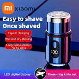 Xiaomi Mijia Mini Electric Shaver USB-C Rechargeable Shaver Waterproof Portable Shaver Powerful Travel Home Use Cordless Shaver