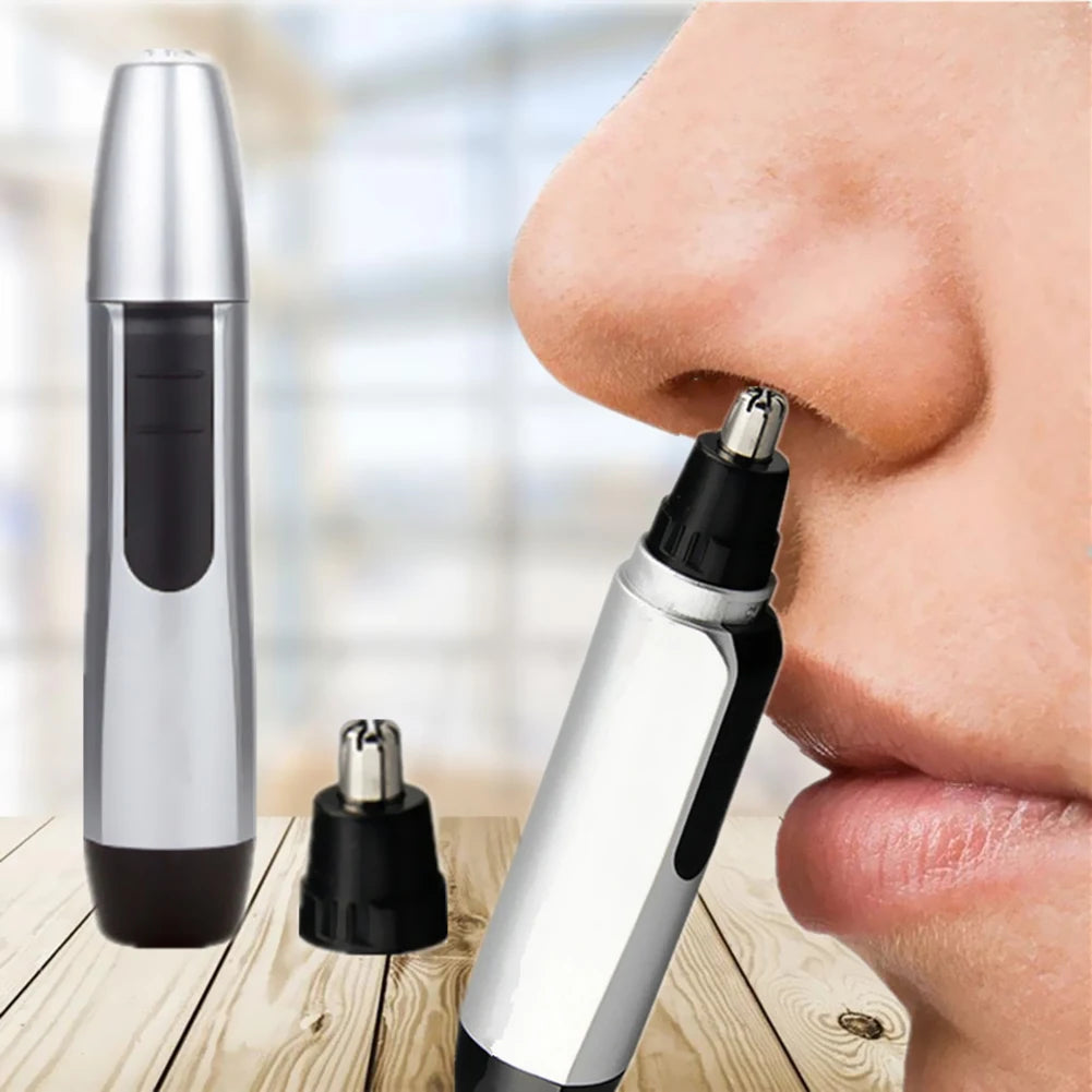 Men Nose Hair Trimmer Ear Nose Hair Trimmer Nose Clippers Portable Nose Trimmers Ideal Shaver Gifts for Mustache Nose Ear Hair