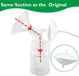 Backflow Protector and Tubing Compatible with Spectra S1 Spectra S2 Spectra 9 Plus Breast Pumps, Spectra Breast Pump Replacement