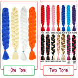 82 Inch 165g Wholesale  Jumbo Braiding Pre Stretched Hair  Box Twist Braids Xpression Synthetic Hair Extensions For Black Women