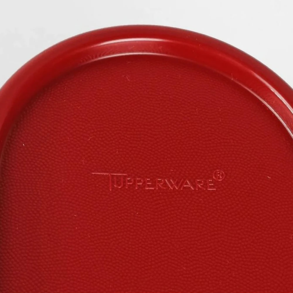 Tupperware 500ml  Food Storage Containers Set with Lids MM Sealed Grains Dry Goods Storage Box Plastic Storage Oval Classic Red