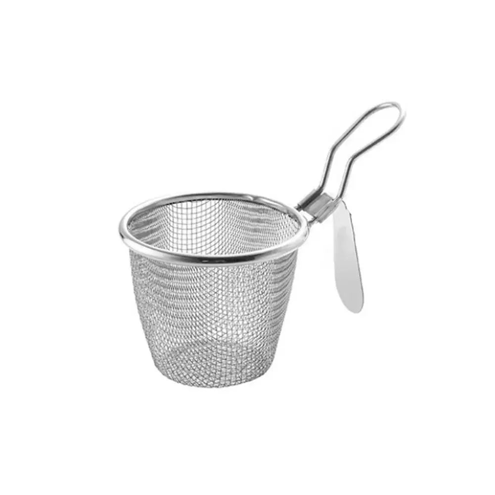 Stainless Steel Mesh Net Strainer Bucket Colander Hot Colander Pot Steam Rinse Boil Tools Cook Vegetables To Strain Food Pa X4V1