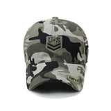 US Embroidery Men Women Baseball Cap Camouflage Jungle Unisex Snapback Hip Hop Outdoor Sun Visor Cotton Trucker Dad Hat