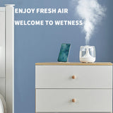 Desktop Humidifier with High Fog Volume Bedroom Desktop Silent Atmosphere Light Large Capacity Air Humidifier