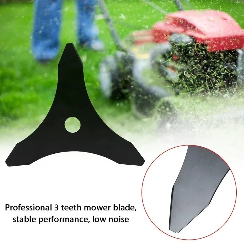 Lawn Mower Tool 3T 255mm Diameter Metal Lawn Mower Brush Cutter Blade Mower Strimmer Trimmer Accessories Tool