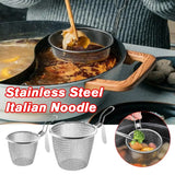 Stainless Steel Mesh Net Strainer Bucket Colander Hot Colander Pot Steam Rinse Boil Tools Cook Vegetables To Strain Food Pa X4V1