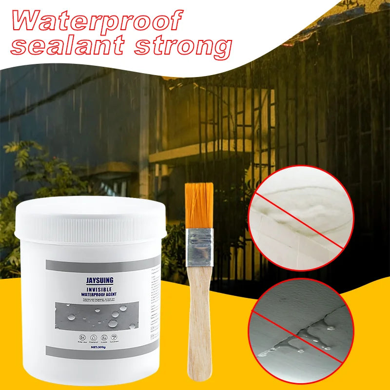 Invisible Waterproof Agent Transparent Leak-Free Glue Adhesive Super Strong Waterproof Sealing Coating Used for Crack Leakage