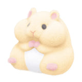 Gashapon Capsule Toy Kawaii Fatty Milky Soft Hamster Cute Flocking Plush Dolls Squeeze Anti Stress Relief Squishy Kids Gifts