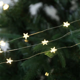 4M LED Fairy Light CR2032 Battery power Holiday Lighting Star String Garland Decoration For Wedding Bedroom Party Gift Ornament