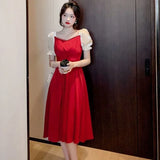 Green Evening Dresses for Women 2025 Black Clothes Prom Party Red Woman Dress Midi Sensual Sexy Luxury Chic and Elegant Pretty X