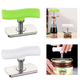 Multi-function Bottle Cap Opener Stainless Steel Adjustable Lids Off Jar Opener Labor-saving Screw Can Opener for Kitchen Gadget