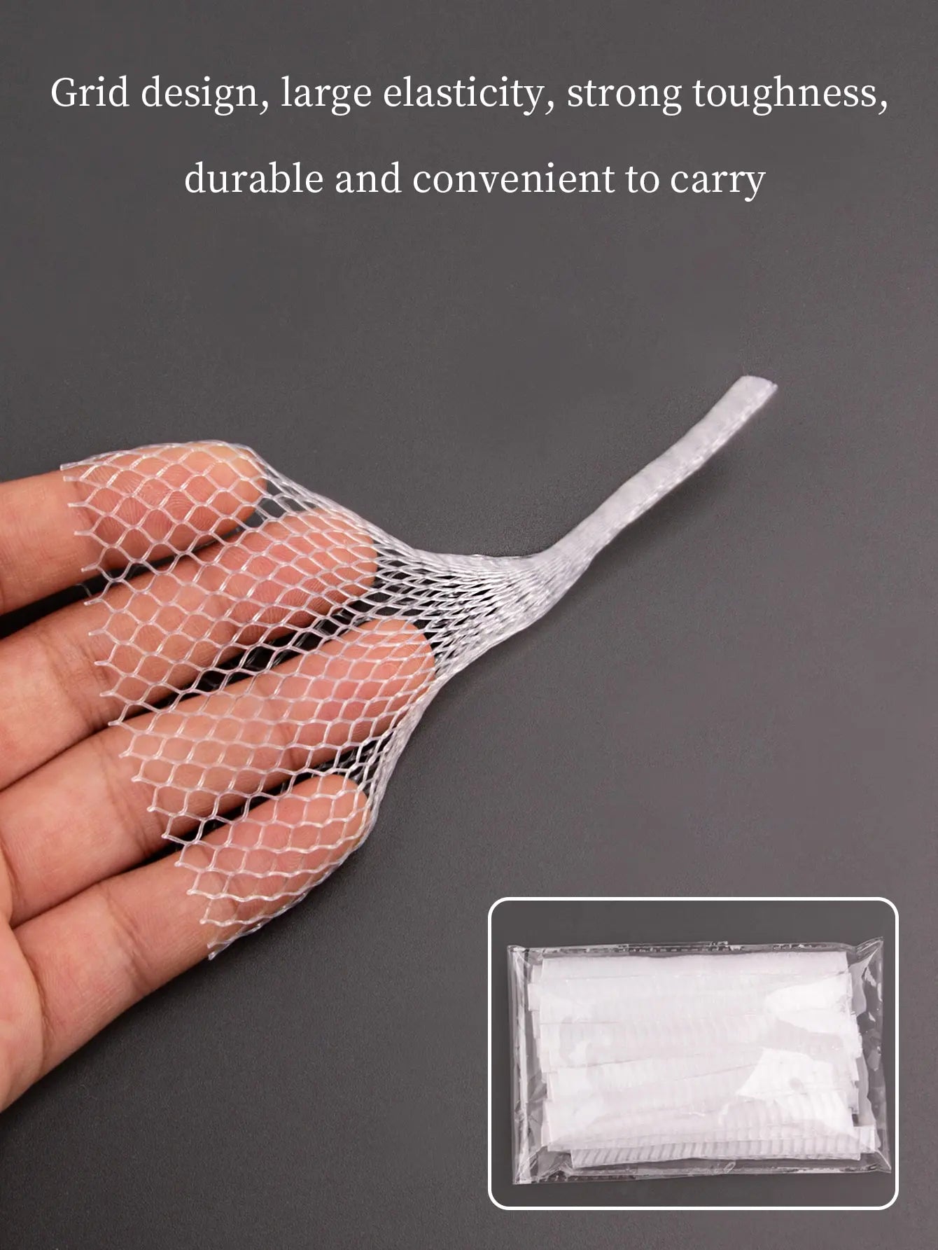 50PCS Makeup brush protective mesh set rose gauze set Makeup brush protective mesh set flower protective mesh set