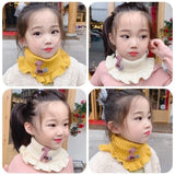 New Knit Scarfs Knitted Scarf Wool Multiple olors Winter Warmer Collar Outdoor Scarves Knitted Baby Scarf Kids