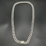 14mm 18K Gold 5-Time Plated Premium Durable Cuban Chain(Push Button)