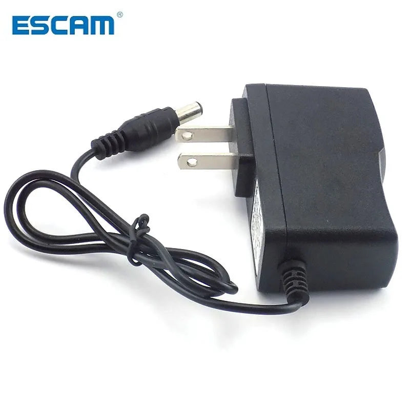 500mA Power Converter supply Adapter AC to DC 12V 0.5A Power Supply US EU Plug Switch 5.5mm x 2.1mm For Strip Light 100-240V