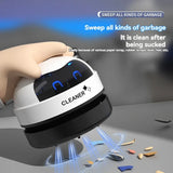 Wireless Vacuum Cleaner Mini Convenient Desktop Vacuum Cleaner Low Noise Strong Suction Cleaning Rechargeable for Work Study