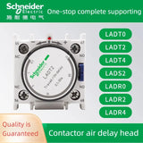 Schneider Electric LADT2 Delay Contact Module LADT0 LADT4 LADR0 LADR2 LADR4 LADS2 Delay Power-On/Power-off Air delay module