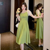 Green Evening Dresses for Women 2025 Black Clothes Prom Party Red Woman Dress Midi Sensual Sexy Luxury Chic and Elegant Pretty X