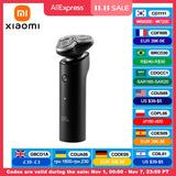 XIAOMI MIJIA S500 Electric Shaver Clipper Triple Blade Trimmer For Men Dry Wet Shaving Washable Beard Hair Cutting Machine Razor