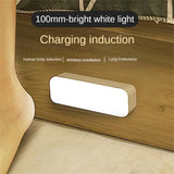 LED Motion Sensor Night Light USB Charging Smart Light Cabinet Lamp Wireless Human Body Induction For Kitchen Bedroom Bathroom