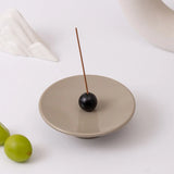 1PC Resin Incense Burner Stick Holder Line Incense plate Sandalwood Coil Base Temples Yoga Studios Home Decoration