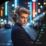 34dB Noise Reduction Ear Muffs for School Noise Cancelling Headphones Gifts for Adults Kids Autism Ear Protection Boys Gift