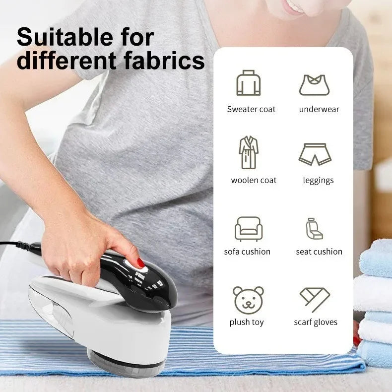 Household Clothes Shaver Fabric Lint Remover Fuzz Electric Fluff Portable Brush&blade Professional Rechargeable Lint Remover