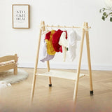 Pet hanger Internet celebrity dog clothes rack dog clothes rack cabinet solid wood storage small coat rack cat floor type