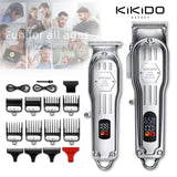 KIKIDO Household Electric Hair Clipper Set Professional Hair Trimmer Rechargeable Beard Hair Cutting Machine For Husband's Gift