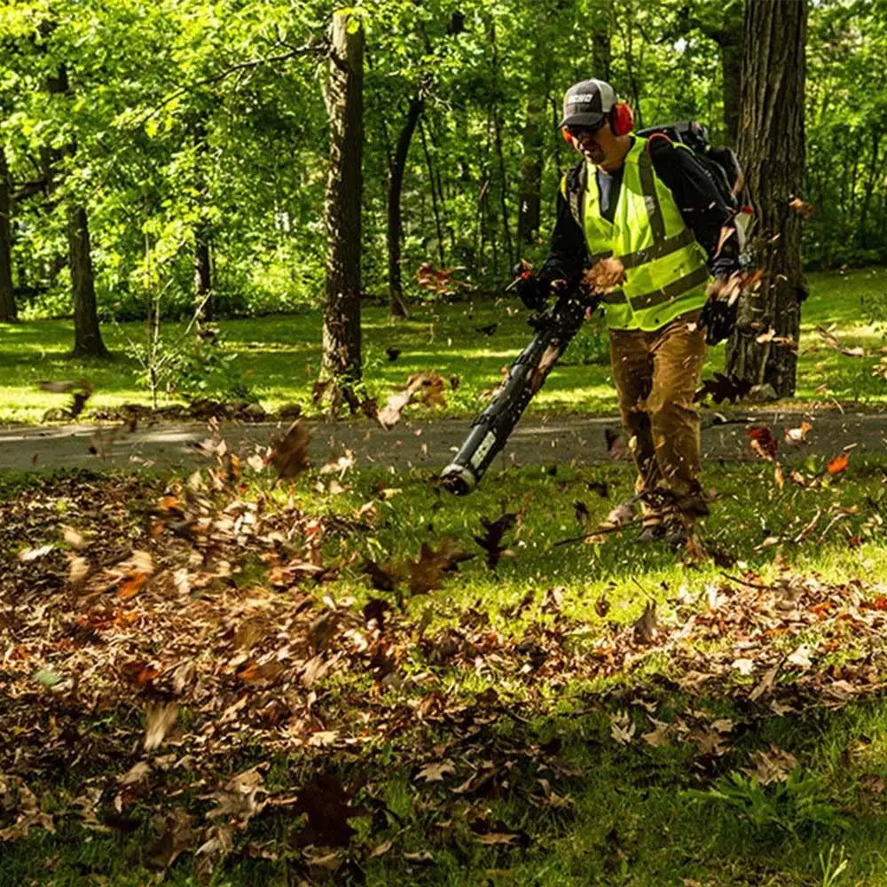 X Series Back Pack Blower with Tube Throttle 79.9Cc Industry-leading 48 Newtons Blowing Performance 495.99 Ounces