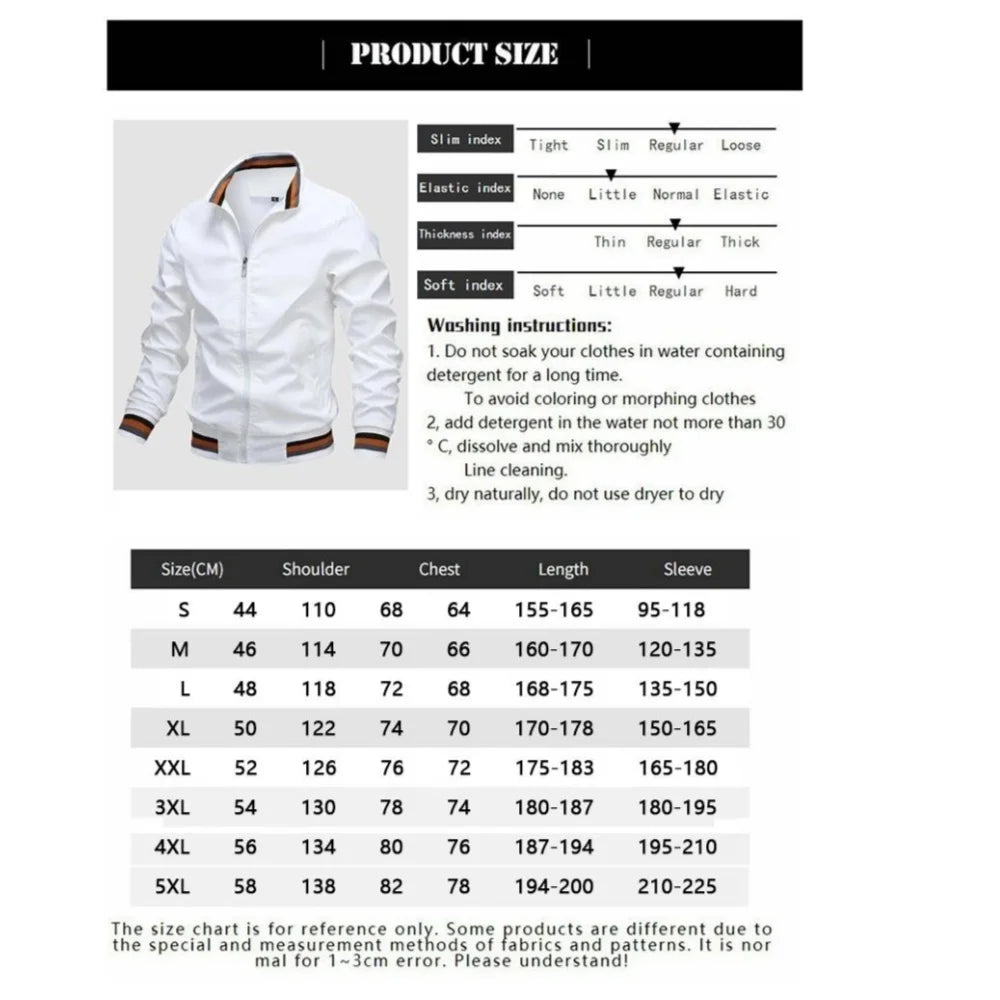 Russian Eagle men's casual zipper outdoor jacket men's windbreaker top 2024 autumn/winter new item