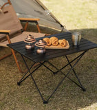 Outdoor Folding Table Lightweight Portable Camping Picnic Egg Roll Table Road Trip Ultra-Light Aluminum Alloy Coffee Mesas