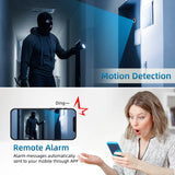 Tuya Smart Video Peephole 2.4G&5G Wifi Camera Motion Detection Door Viewer Video-eye Wireless Intercom Home Security Auto Record