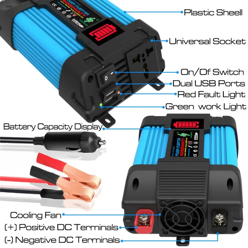 110V/220V 6000W Inverter Solar Power Generation System Solar Panel 12V 30A Controller Complete Power Generation Kit Charger