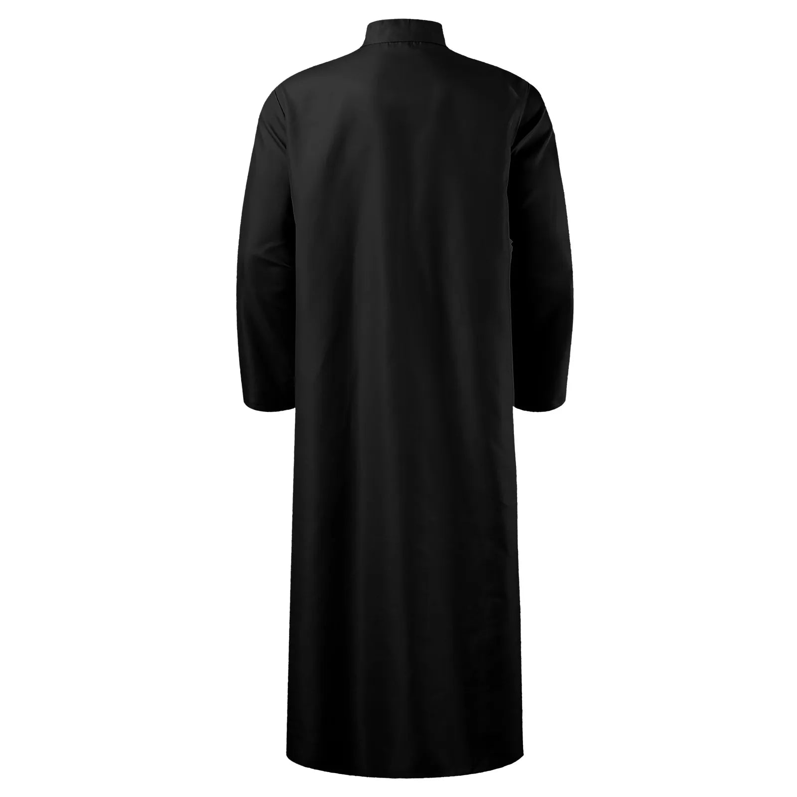 Long Sleeve Aman Abaya 2024 Jubba Thobe For Men Kaftan Pakistan Muslim Saudi Arabia Djellaba Islam Clothing Prayer Robe(M-3XL)