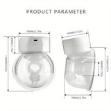 Wearable Intelligent Bilateral Breast Collector Baby Portable Breast Sucker Silent High Suction Electric Breast Sucker Baby Milk