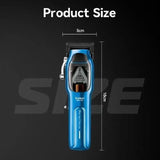 Kemei KM-1763 Professional Hair Clipper Adjustable Hair Trimmer For Men Barber Shop Electric Beard Haircut Machine Rechargeable