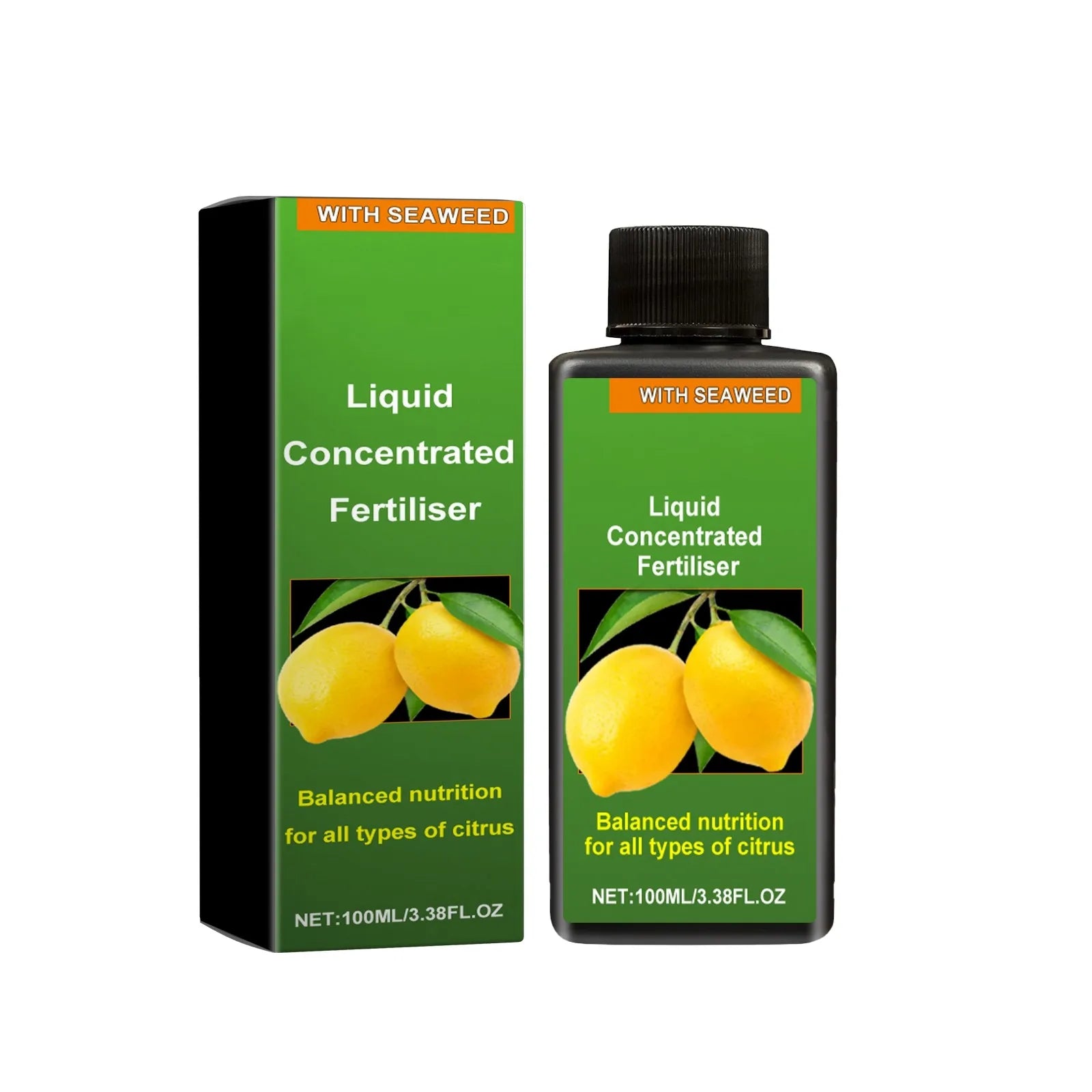 1/2/5pcs 100ml Moonspry Liquid Concentrate Fertilizer Orange Lemon Plant Supplement Fertilizer Balance Nutrient Solution