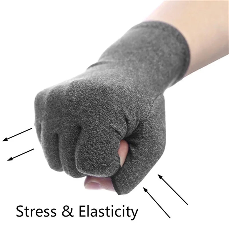 New Compression Arthritis Gloves Wrist Support Cotton Joint Pain Relief Hand Brace Women Men Therapy Wristband Compression Glove