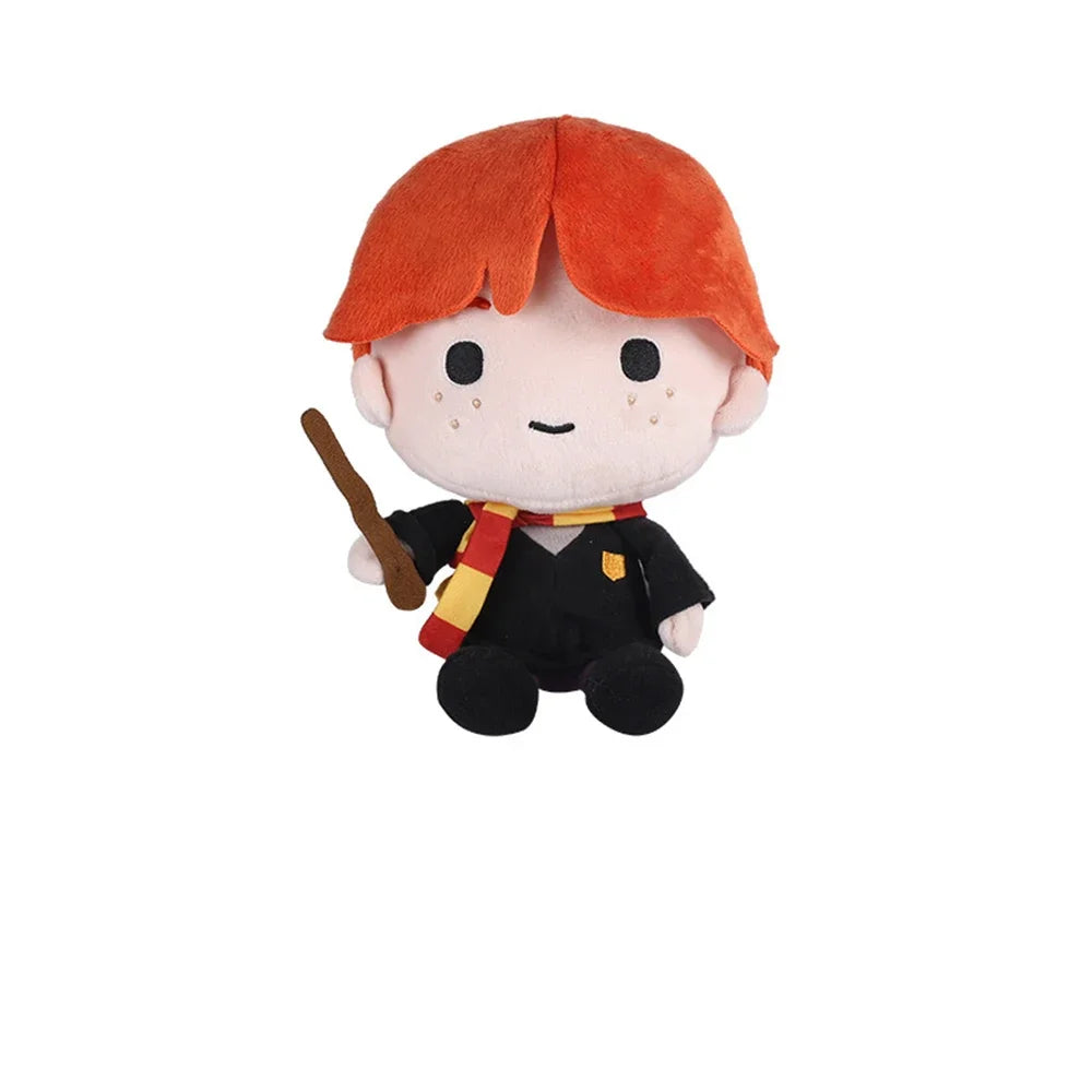 20cm New Original Harry Potter Plush Toy Scarf Ron Movie TV Stuffed Toys Doll Character Plush Doll PP Cute Birthday Gift Doll