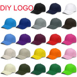 Custom Logo Printing Men Baseball Hat Casquette Blank Men Solid Color Snapback Caps Sport Hats Women 6 Panel Baseball Cap