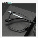 VICKY Ultra-light Aluminum Titanium Business Fashion Eyeglasses  Anti-Blue Light Reading Glasses Men Myopia Prescription 20241